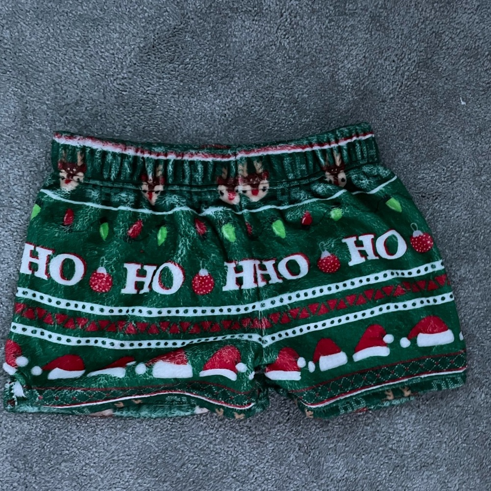 christmas pj shorts